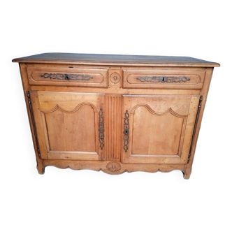 Regional buffet from the 18th century in blond cherry