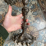 Pair of Art Nouveau Candlesticks