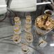 Service alcool carafe verres liqueur Verrerie de Monaco