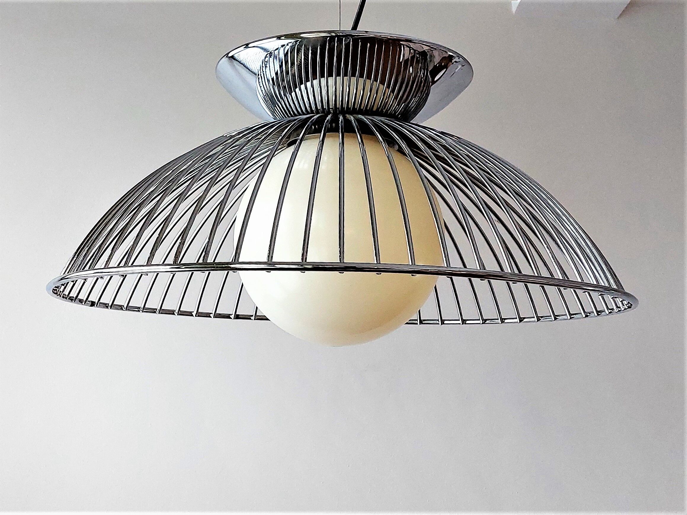 'Moana' pendant lamp by Luigi Massoni for Harvey Guzzini, Italy 1960's