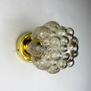 Pair of bubble glass sconces – Helena Tynell style, Germany 1970s