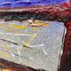 Large contemporary abstract painting signed Beyond Knowledge... the Universe