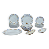 Saint Amand dinner service from the 1950s - 29 pieces.