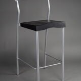 Six Stackable Hi-Glob Philippe Starck Bar Stools for Kartell, Italy, 1993