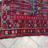 Old oriental prayer rug - 132 x 92cm