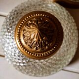 Bohemian ceiling lamp diamond spikes