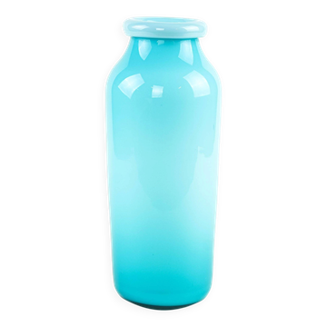 Turquoise vase, 1970s, made in Europe
