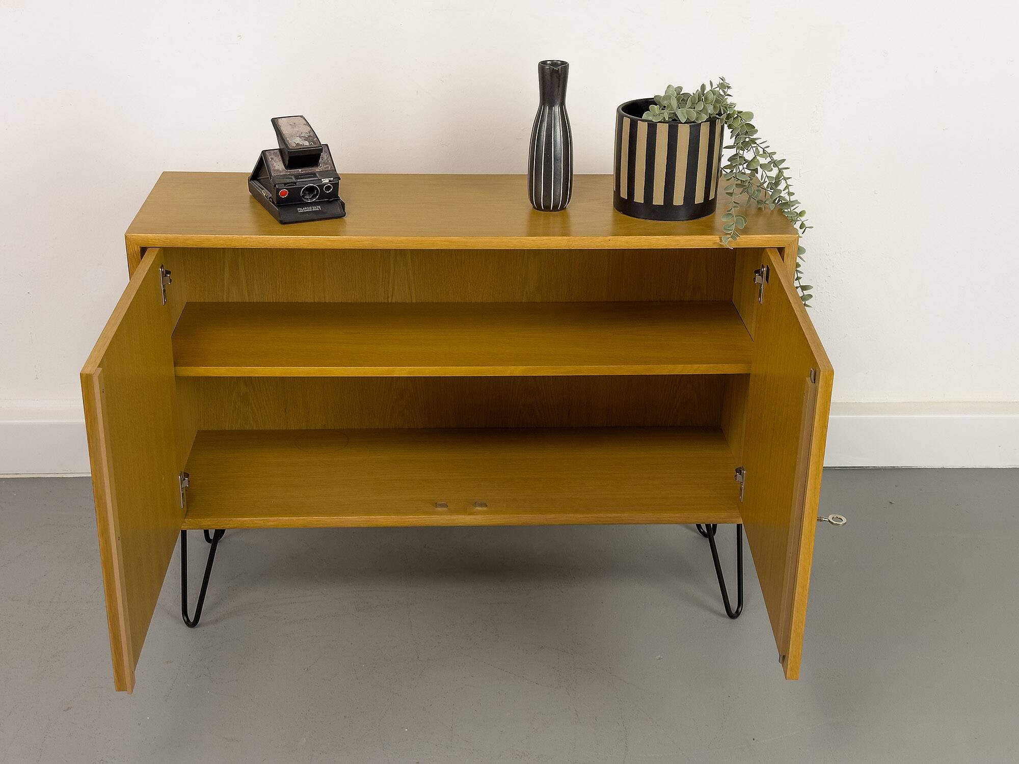 Vintage Oak Cabinet from Wk Möbel, 1974