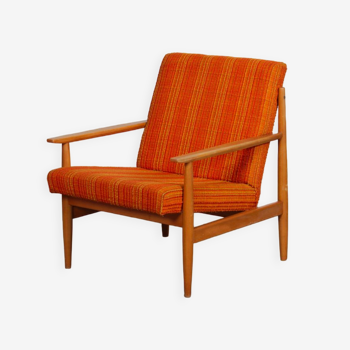 Fauteuil en bois des années 1970