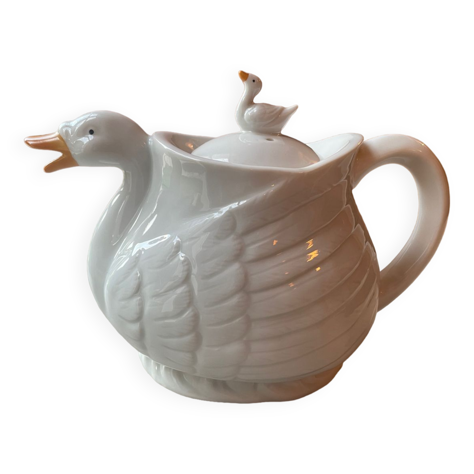 Théière en forme de cygne