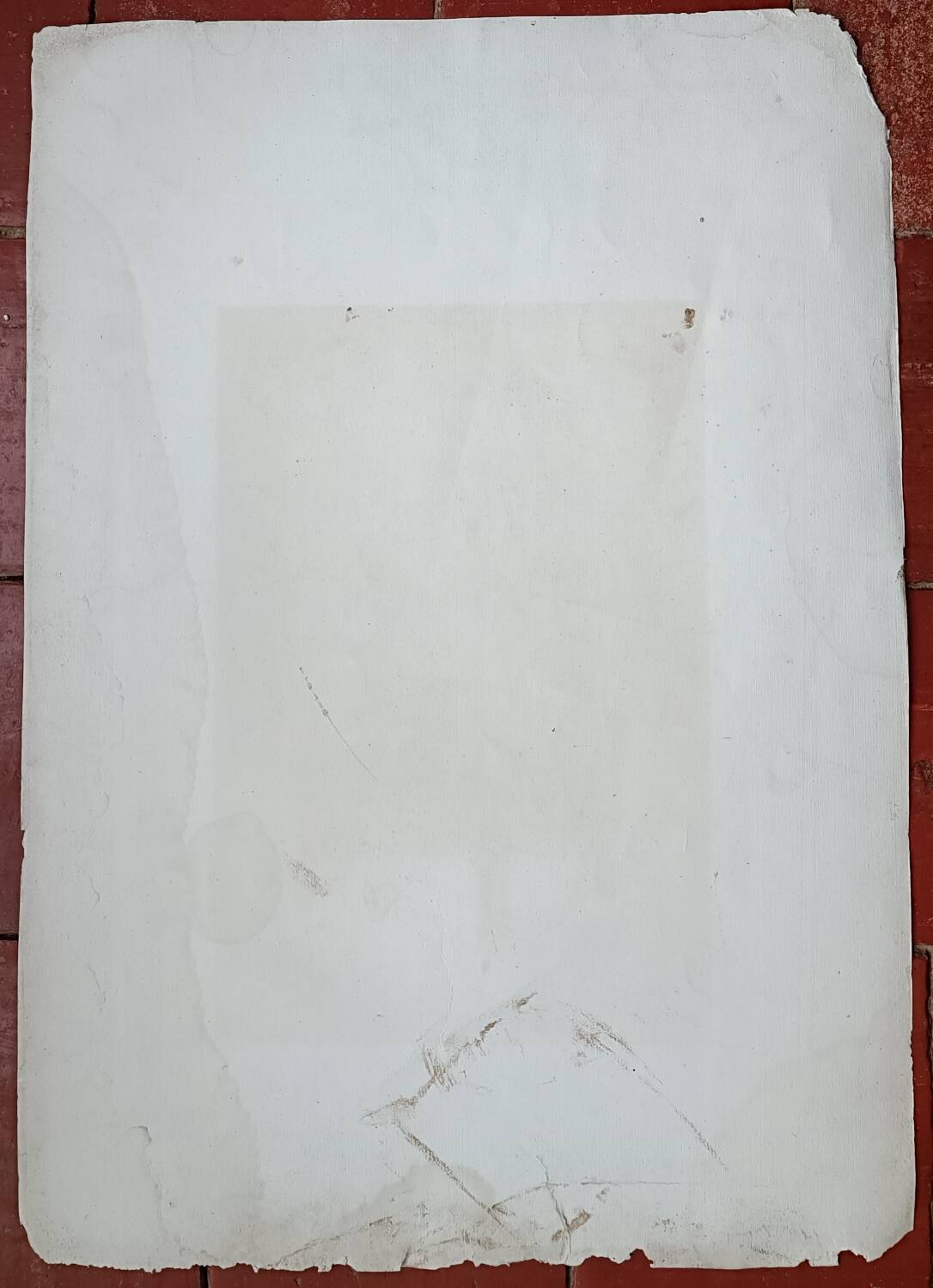 Lithograph Château de Sansac, Loches