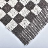 Tapis de couloir à carreaux fait main 2x10 69x308Cm SK241431