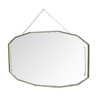 Miroir ancien biseauté 45x30cm