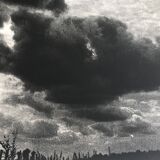 Rosine nusimovici, untitled (cloud i), c 1980. black and white silver print