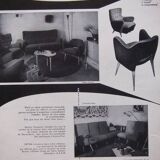 Pair of ERTON armchairs by Henri CAILLON