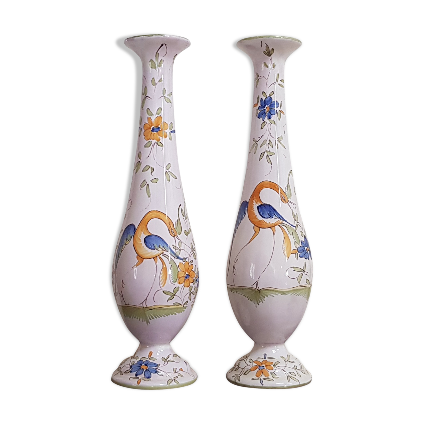 Duo de faience
