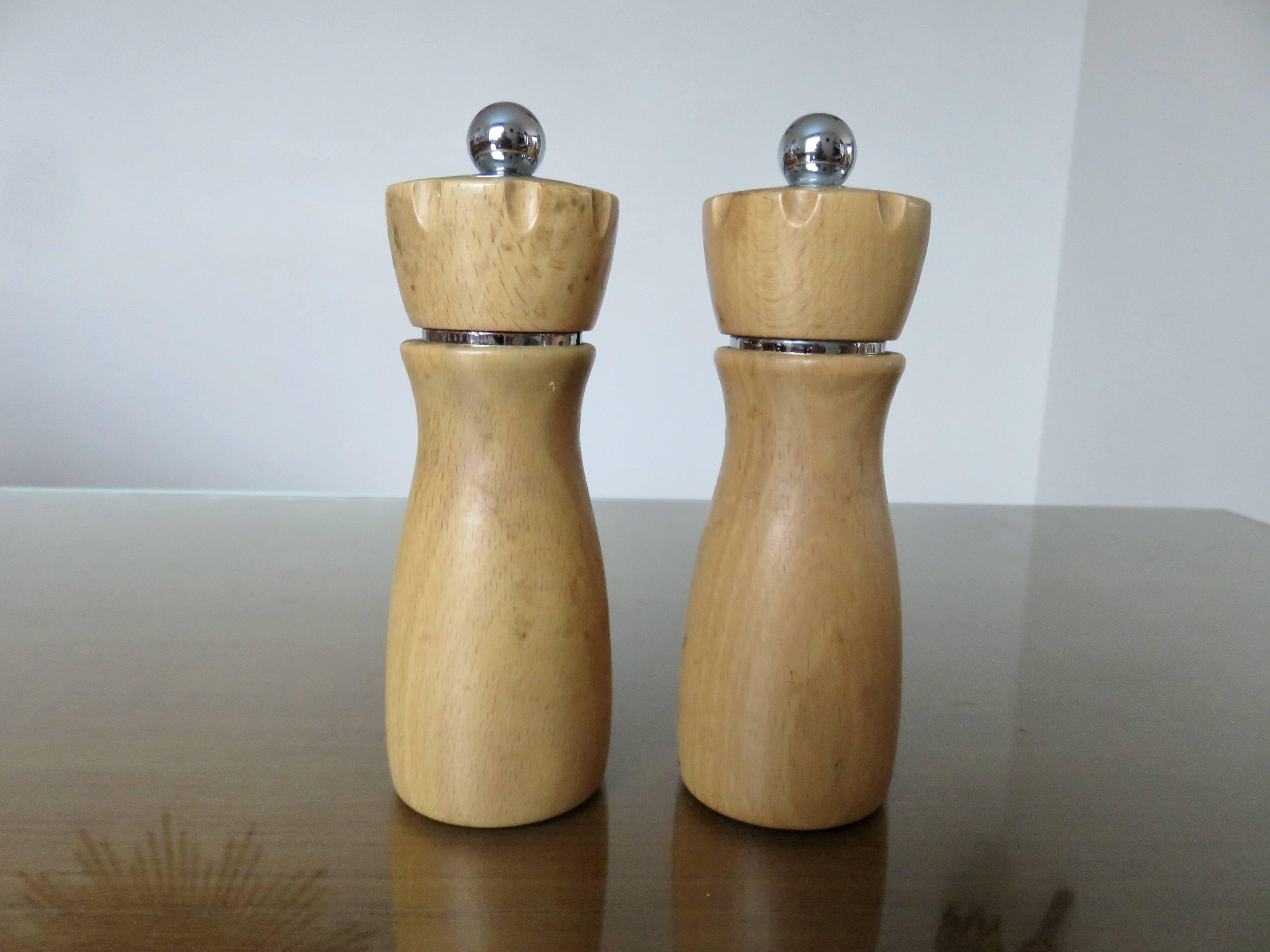 “Peugeot Frères” pepper and salt mill duo