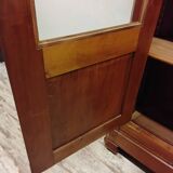 Louis Philippe bookcase in walnut
