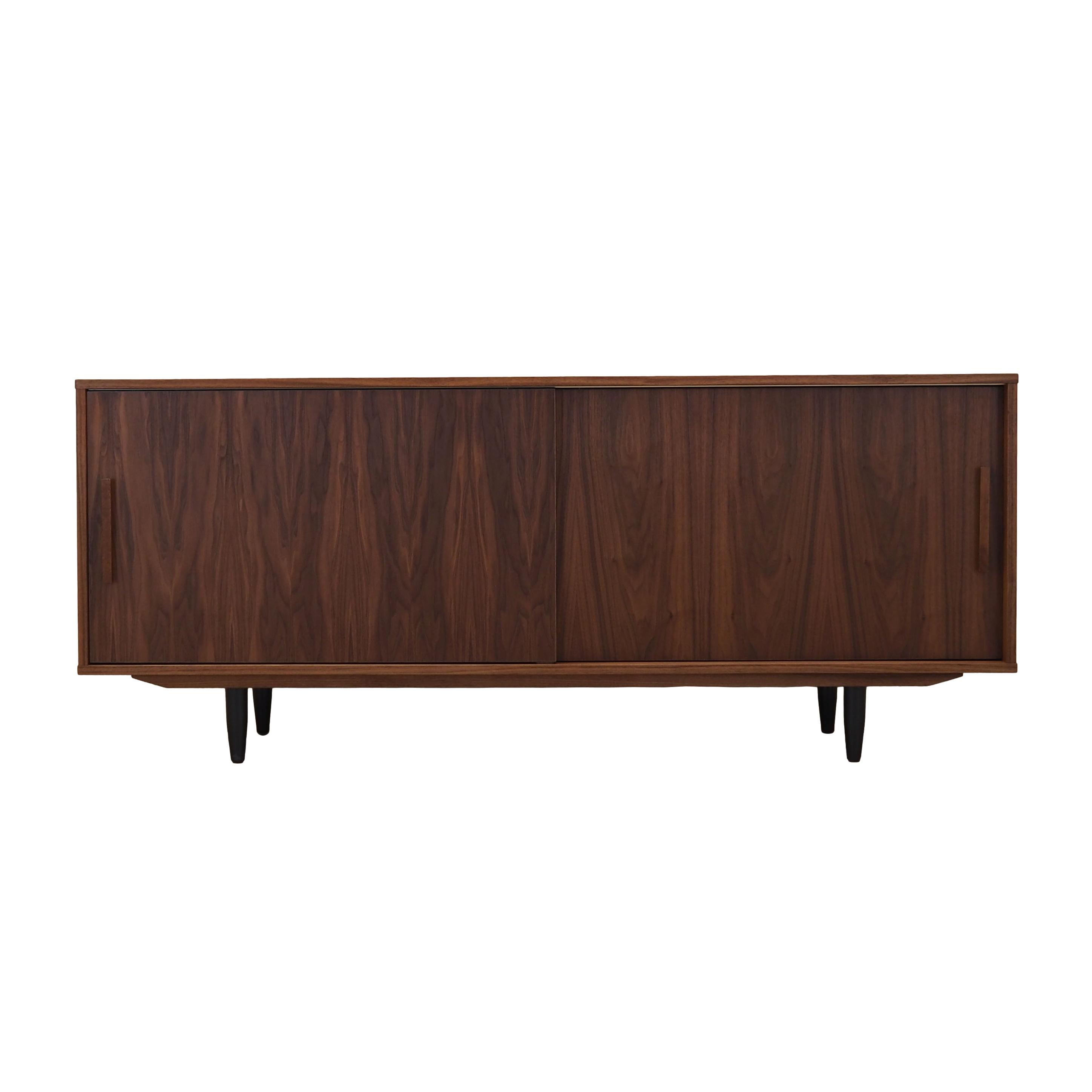 Walnut sideboard, Danish design, 1990s, production: Denmark
