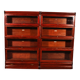 Pair of Globe Wernicke mahogany bookcases circa 1900