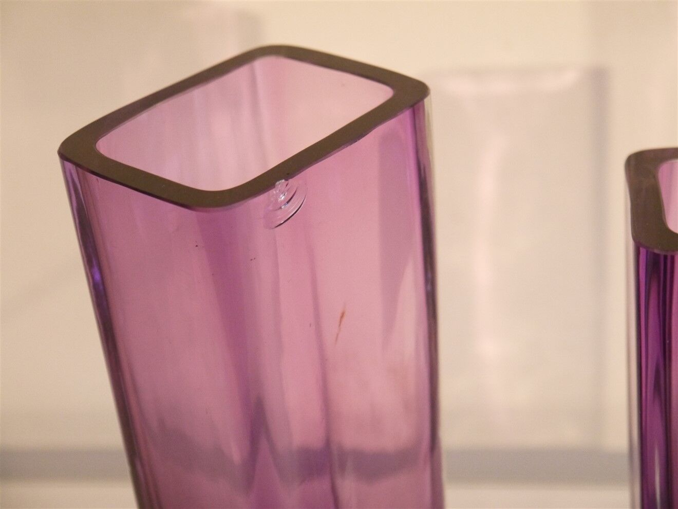 Paire de vases scandinave Sommerso 1960