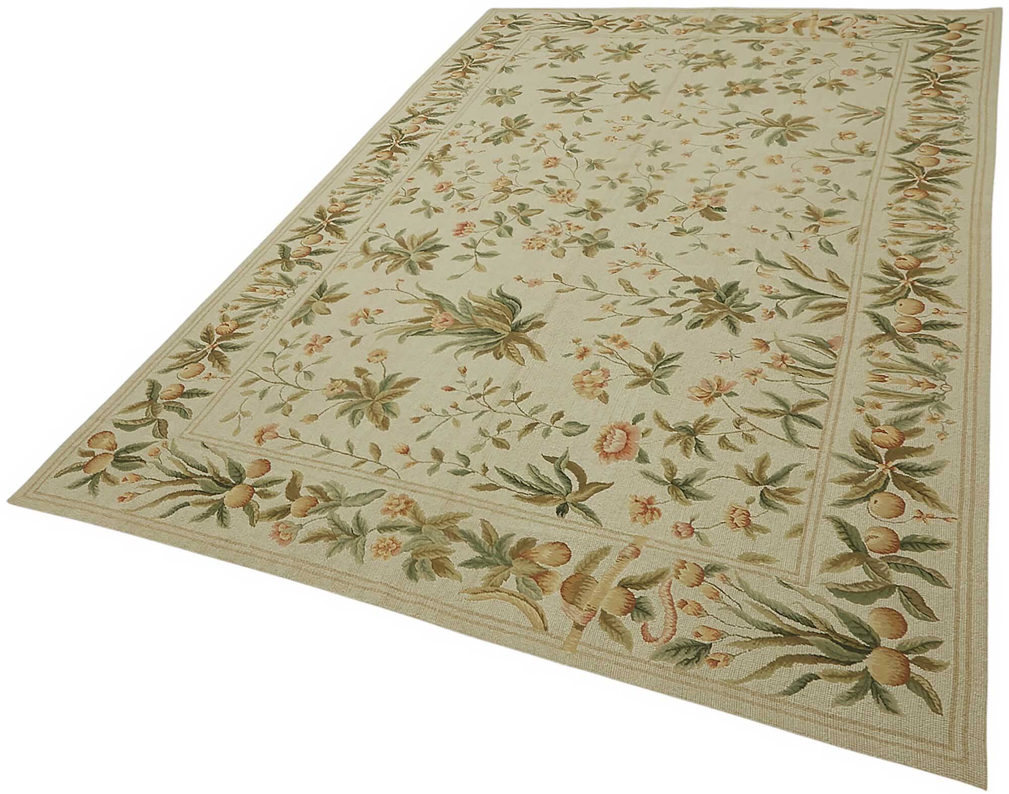 Handmade Vintage Flatweave Needlepoint Kilim 180 cm x 264 cm