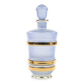 Carafe moderne du milieu du siècle, en verre, Kamenický Šenov, Tchécoslovaquie, années 1950.