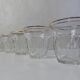 6 bistro glasses