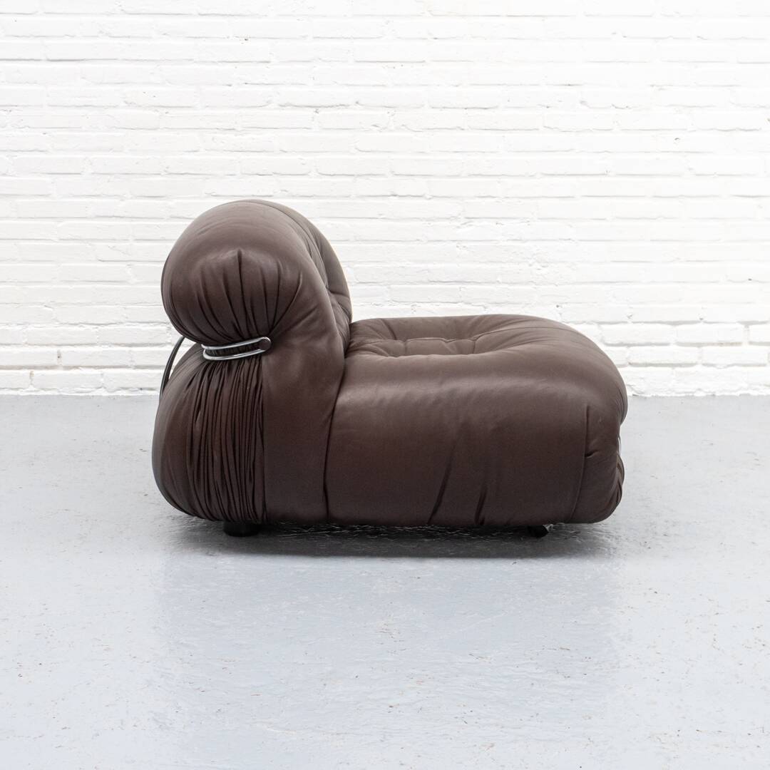 Fauteuil Soriana Afra & Tobia Scarpa Cassina années 1970