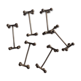 Set of 6 knife holders