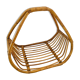Porte bûche rotin vintage