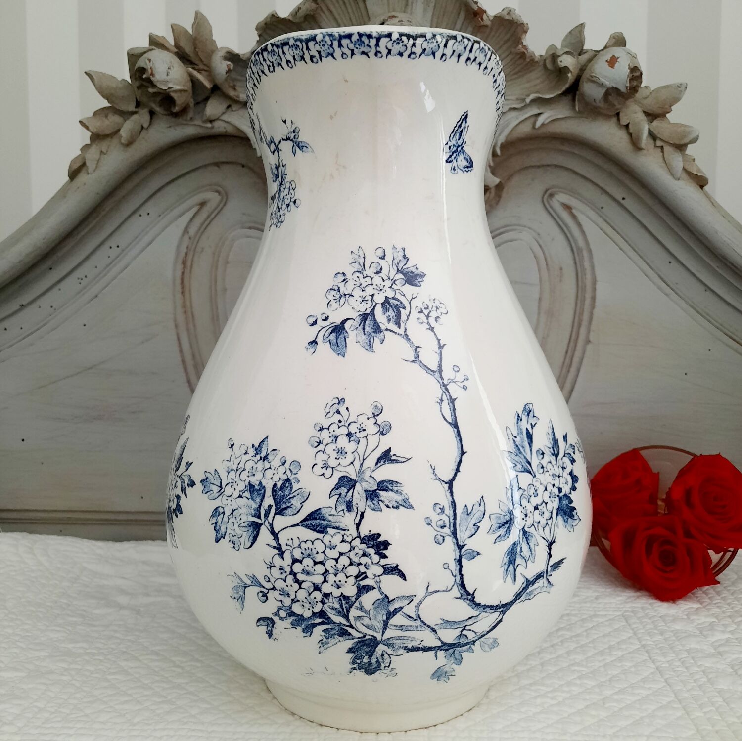 Antique earthenware iron-earthen toilet pitcher