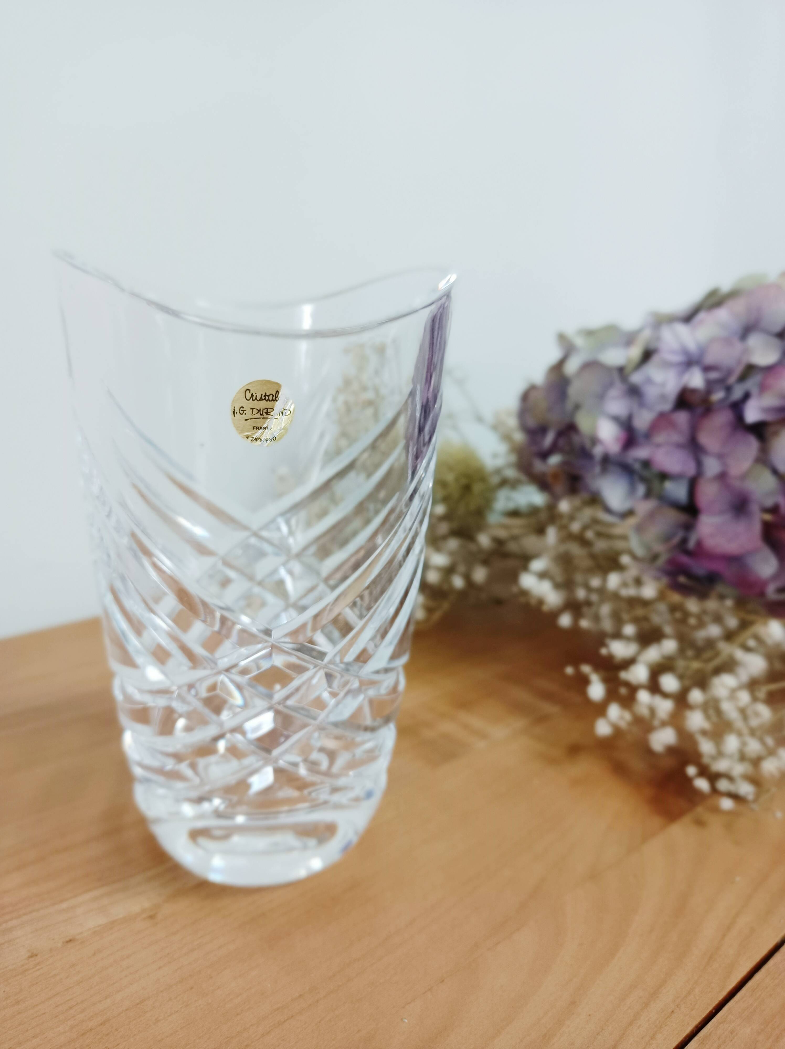 JG Durand crystal vase