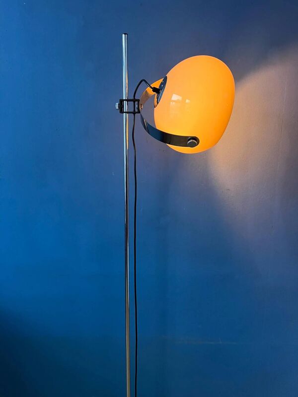 Lampe de sol champignon de l'ère spatiale Dijkstra vintage