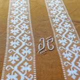 Mustard yellow tablecloth with towels