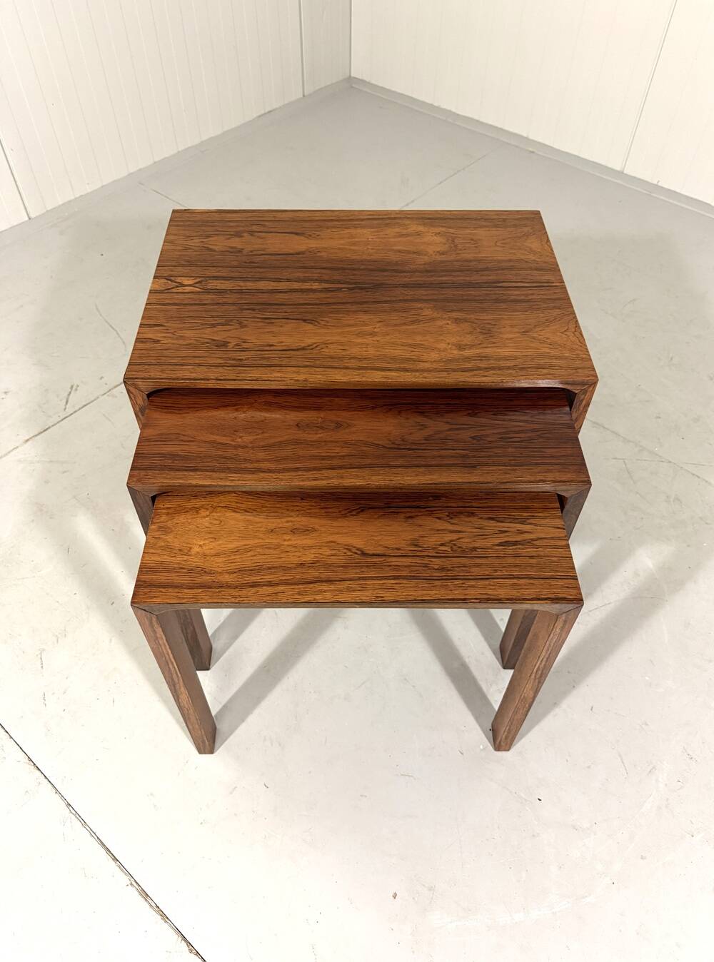 Wilhelm Renz palissander nesting tables 1960’s