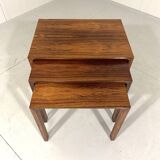Wilhelm Renz palissander nesting tables 1960’s