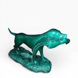 Sculpture Hunting Dog for Duck - Art Deco - J. MIGNOT - Saint-Clément