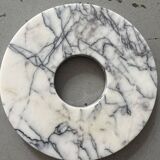 Calacata viola marble circular dish