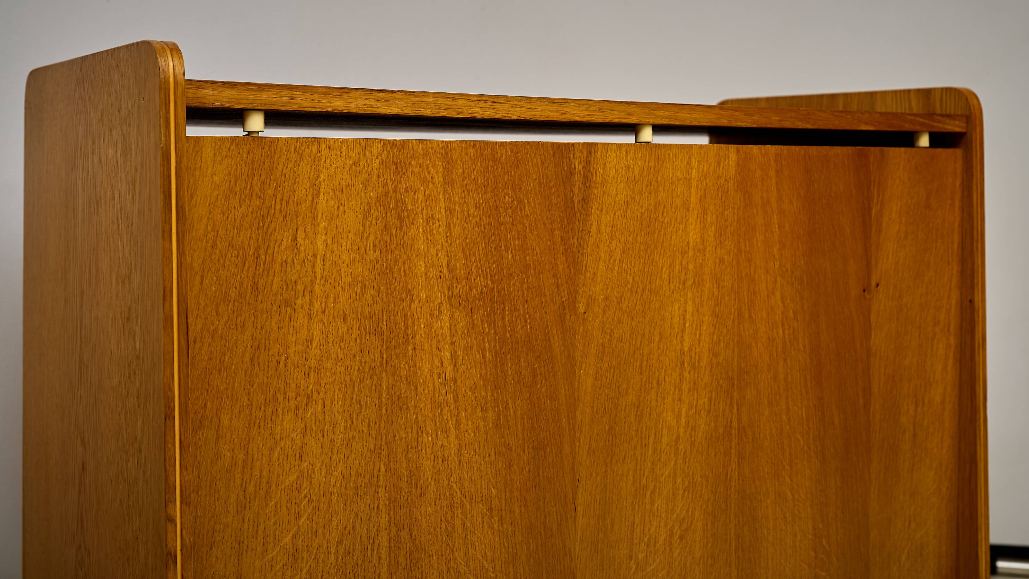 Vintage Bedding Cabinet 1960s Czechoslovakia