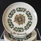 6 cheese plates in earthenware from Gien in good condition.