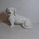 Ceramic dachshund from the 1980s.