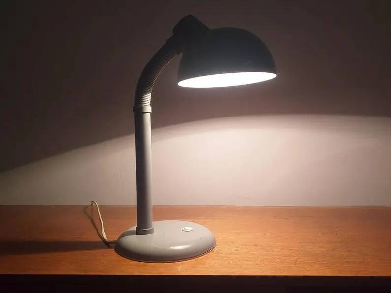 Midcentury Table Lamp Dema Belysning, Denmark, 1970s