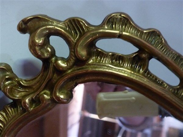 Applique miroir en bronze