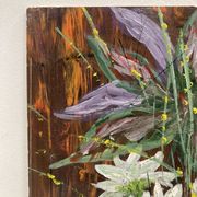Peinture bouquet vintage