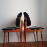 Set of 2 Baumann Pegase model chairs