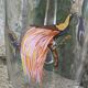 Vintage glass bird decanter, 1950/60