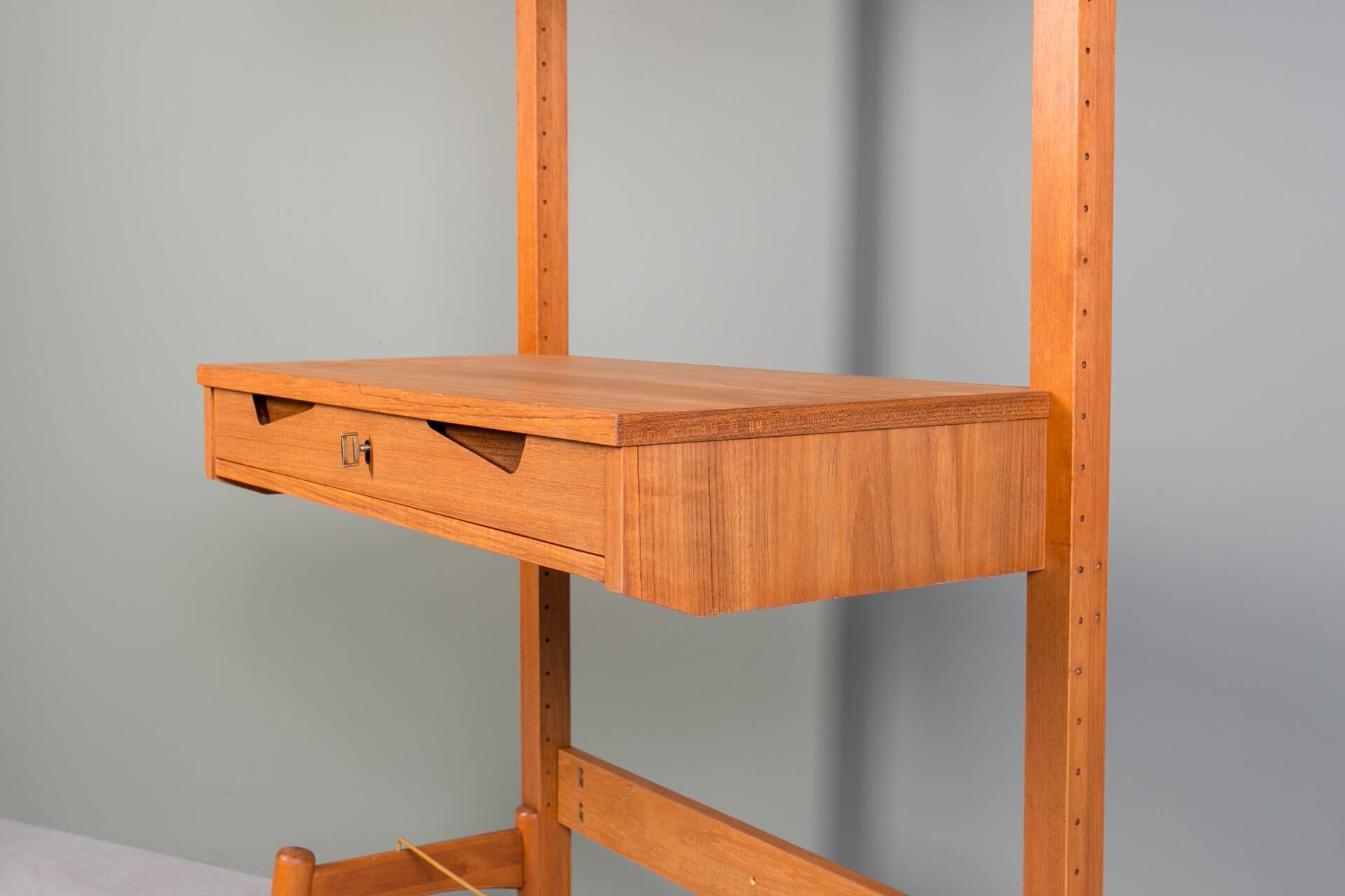 Teak Modular Wall Unit, Brodrene Jatog Mobelfabrik, Norway, 1960s