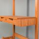 Étagère modulable, bureau en teck par Brodrene Jatog Mobelfabrik, Norvège 1960