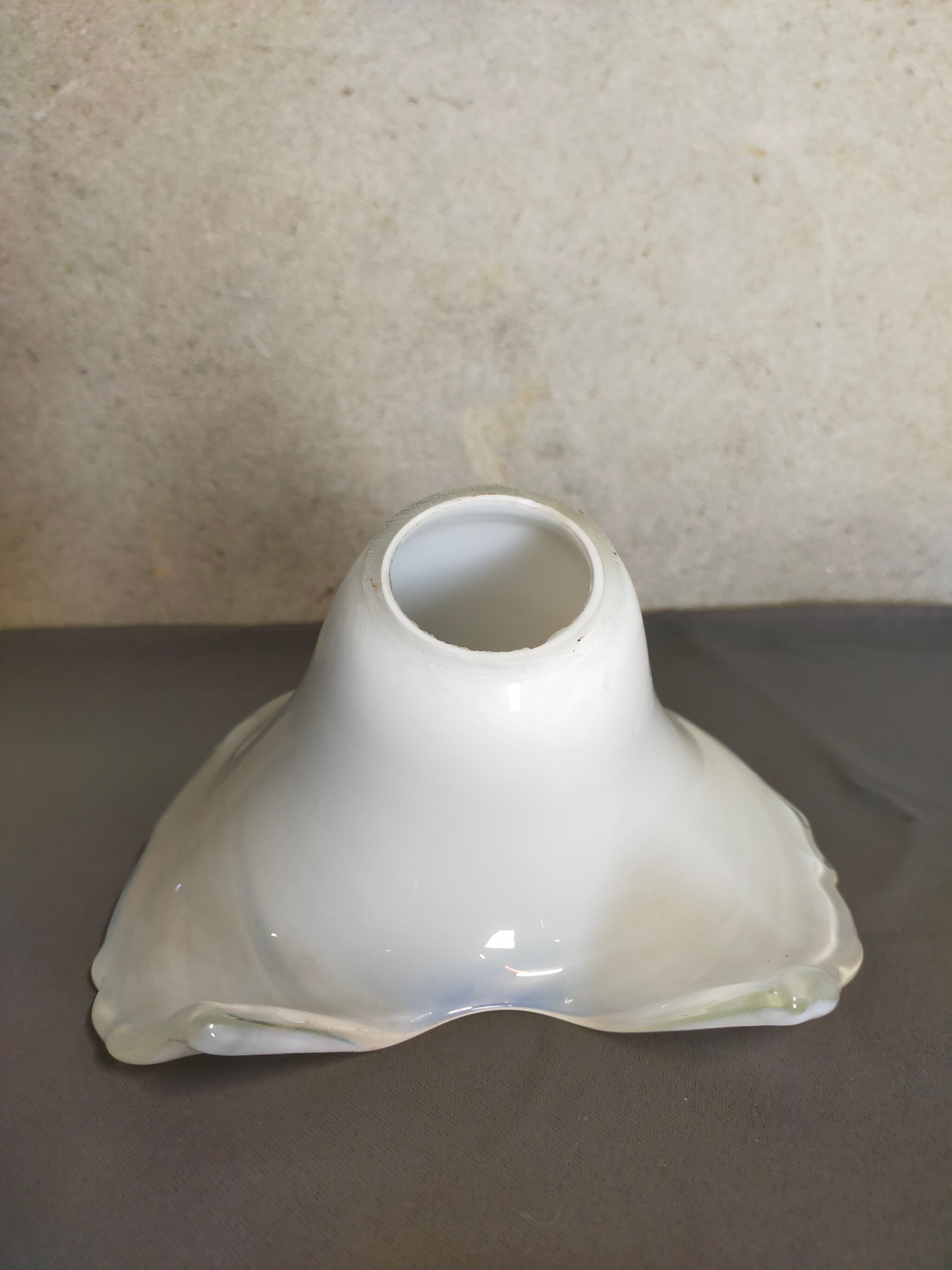 Vintage tulip blown glass lampshade Murano